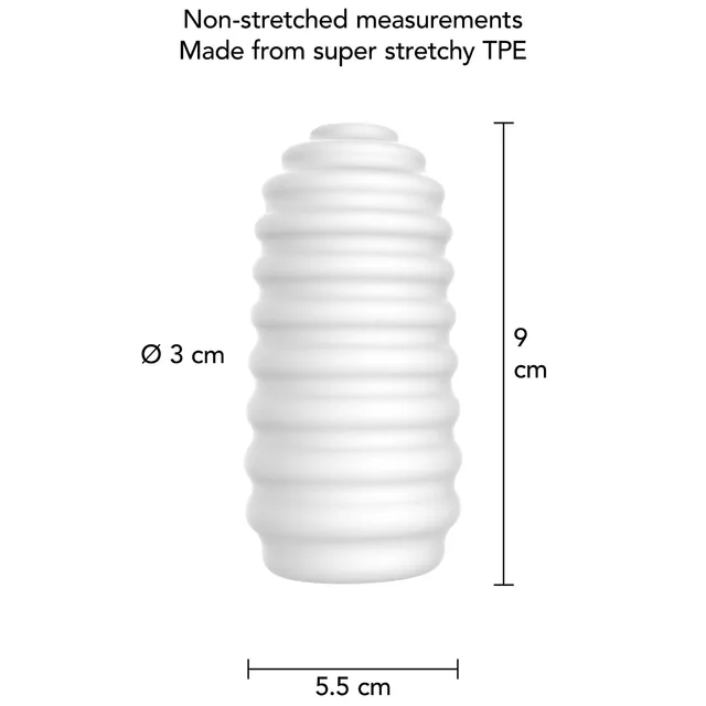 Ribs Magic Feel Stroker Medium