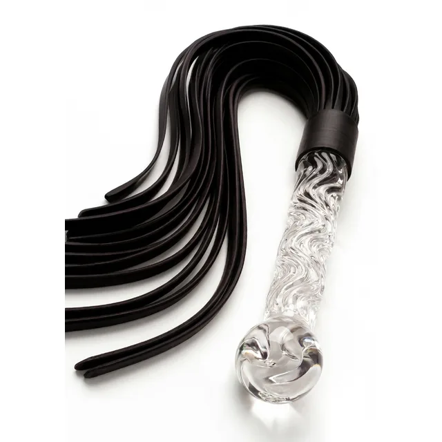 Crystal Leather Whip