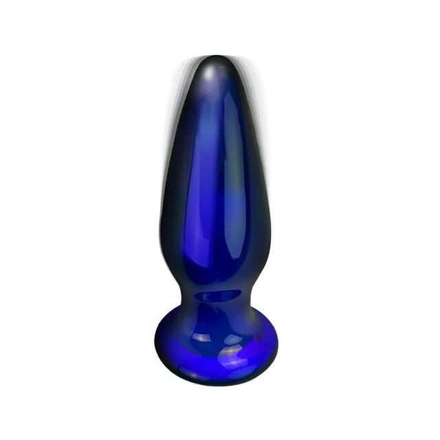 Shining Vibrating Glass Plug