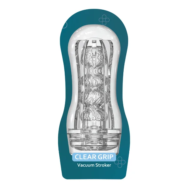 Clear Grip Vacuum Stroker