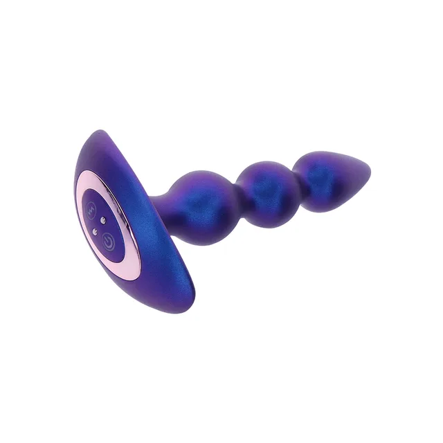 The Bold Beaded Vibrating Anal Plug