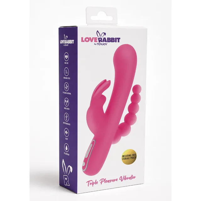 Triple Pleasure Vibrator