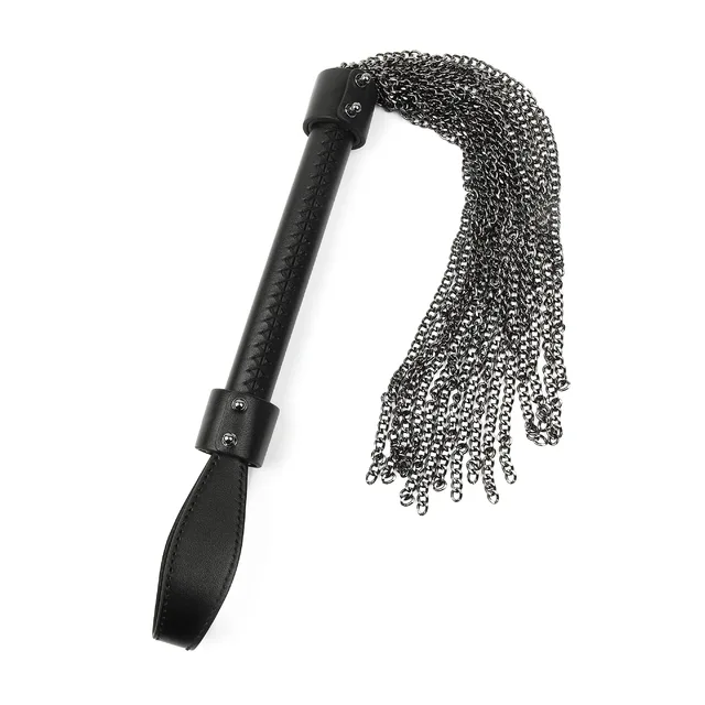 Genuine Leather Chain Whip